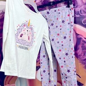 Purple, cat & jack 14/16 girls pj set.